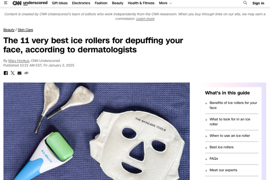 THE 11 VERY BEST ICE TOOLS: For De-Puffing Your Face