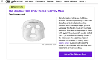 EDITORS FAVOURITE: The Skincare Tools Cyro/Thermo Recovery Mask
