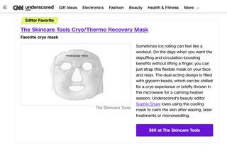 EDITORS FAVOURITE: The Skincare Tools Cyro/Thermo Recovery Mask