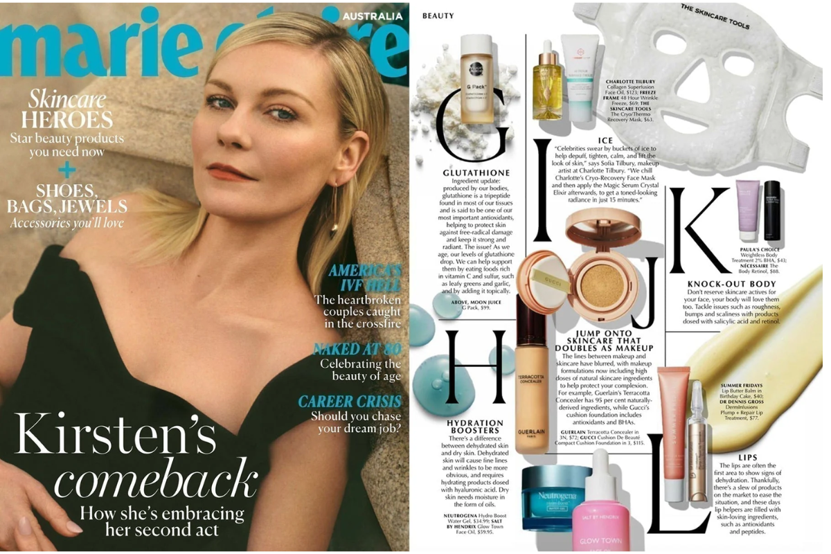 FEATURED IN: MARIE CLAIRE THE A TO Z OF SKIN X THE CRYO/THERMO MASK