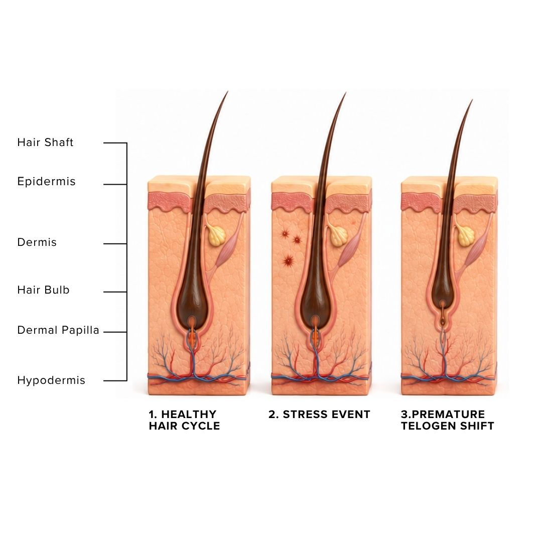does glp 1 cause hair loss