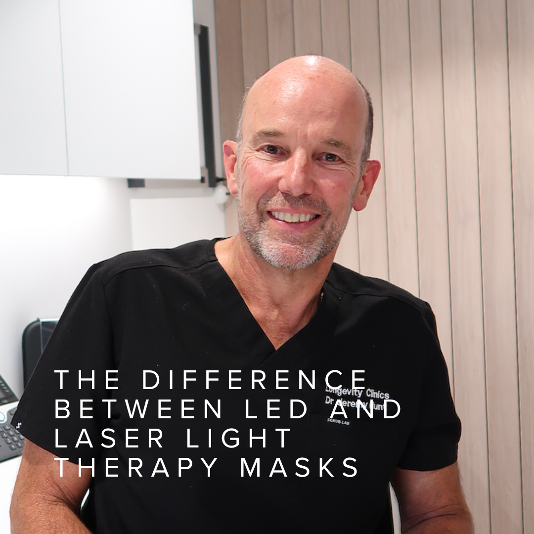 The Difference Between LED and Laser Light Therapy Masks