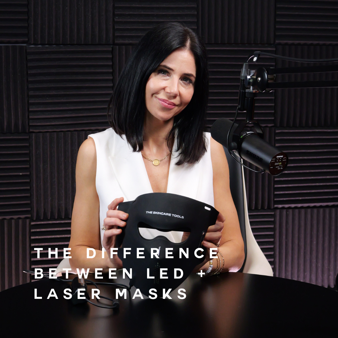 The Difference Between LED and Laser Light Therapy Masks