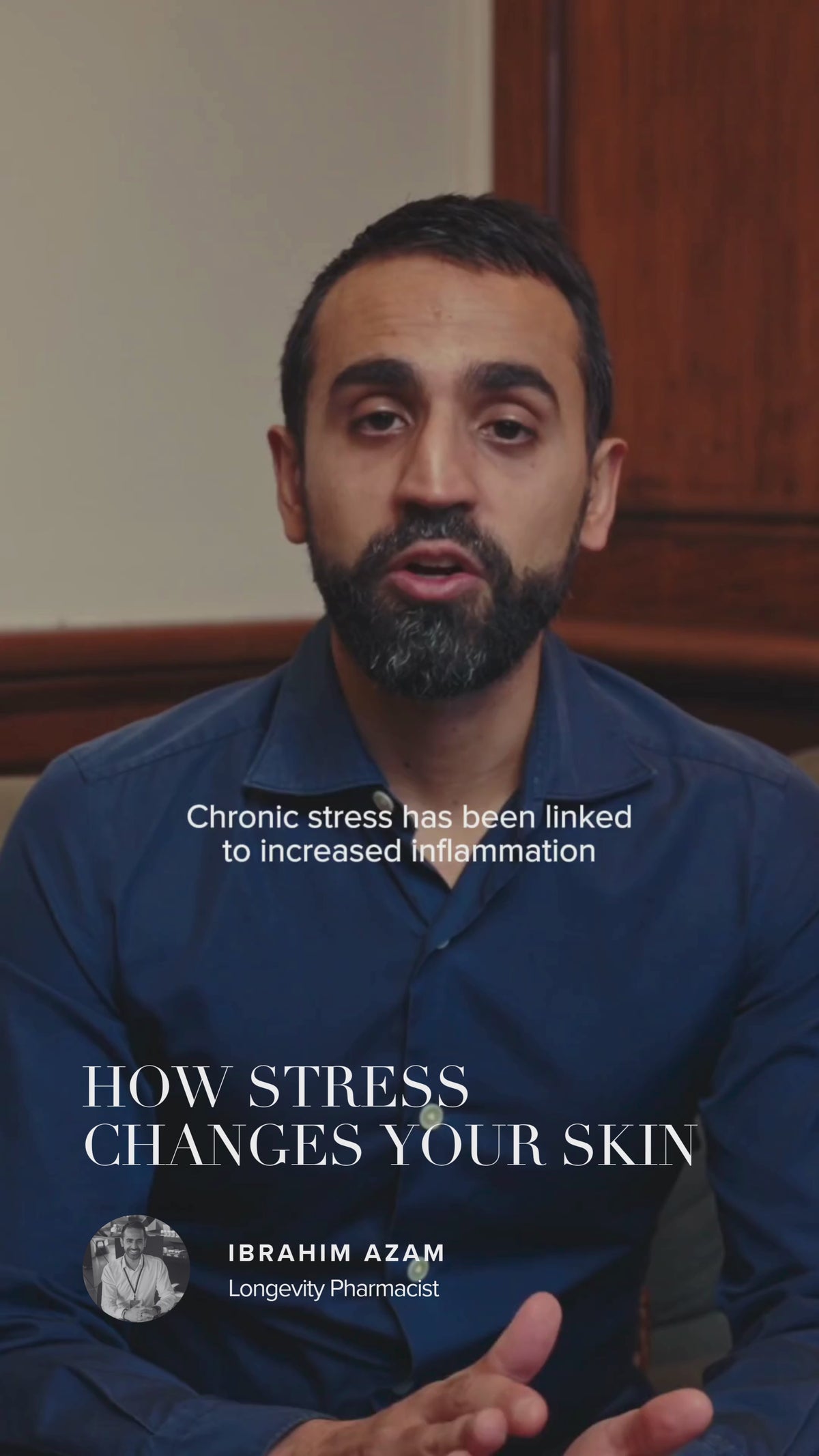 Ibrahim Azam Cortisol - how stress changes your skin